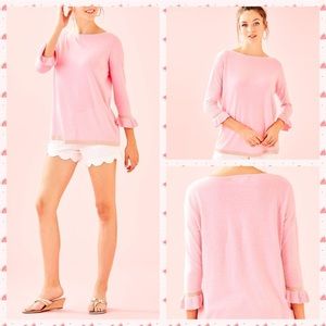 Lilly Pulitzer Coolmax Charla Sweater Size Medium